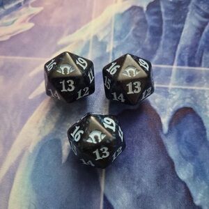 Spindown Dice Magic the Gathering Set of 3 - Modern Horizons 3